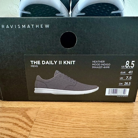 NEW Travis Mathew The Daily II Knit Shoe/SNeaker in 8.5 (Mens) - Picture 3 of 11